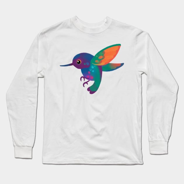 Velvet-purple coronet Long Sleeve T-Shirt by pikaole